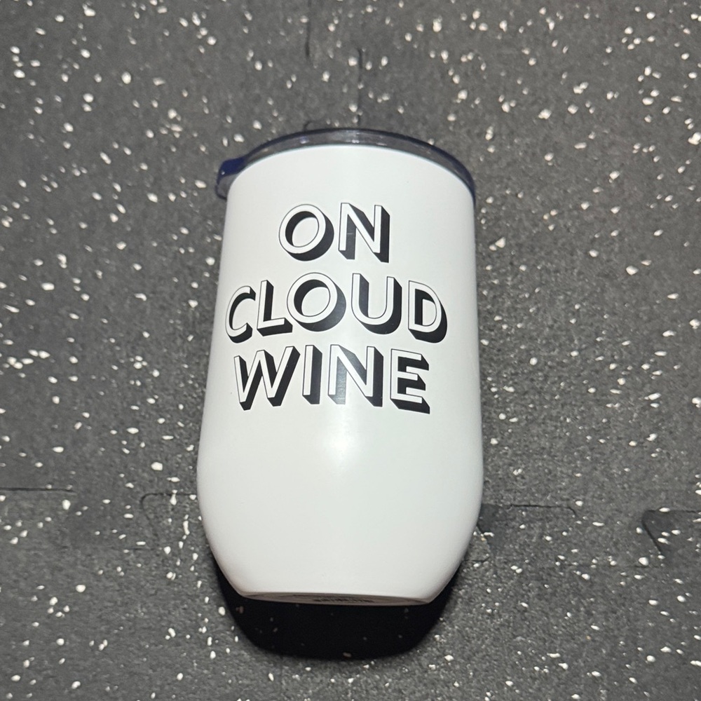 Room Essentials White Vacuum Wine Tumbler